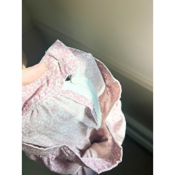 Vintage 70s Handmade Floral Ruffle Tiered Midi Skirt - Picture 6 of 6